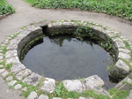 SX08062 Circular water feature in Dunraven Park.jpg